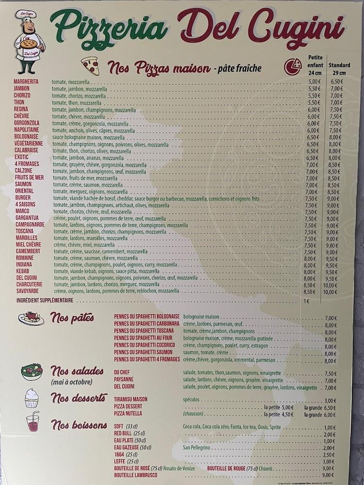 Del Cugini - Menu Image 2
